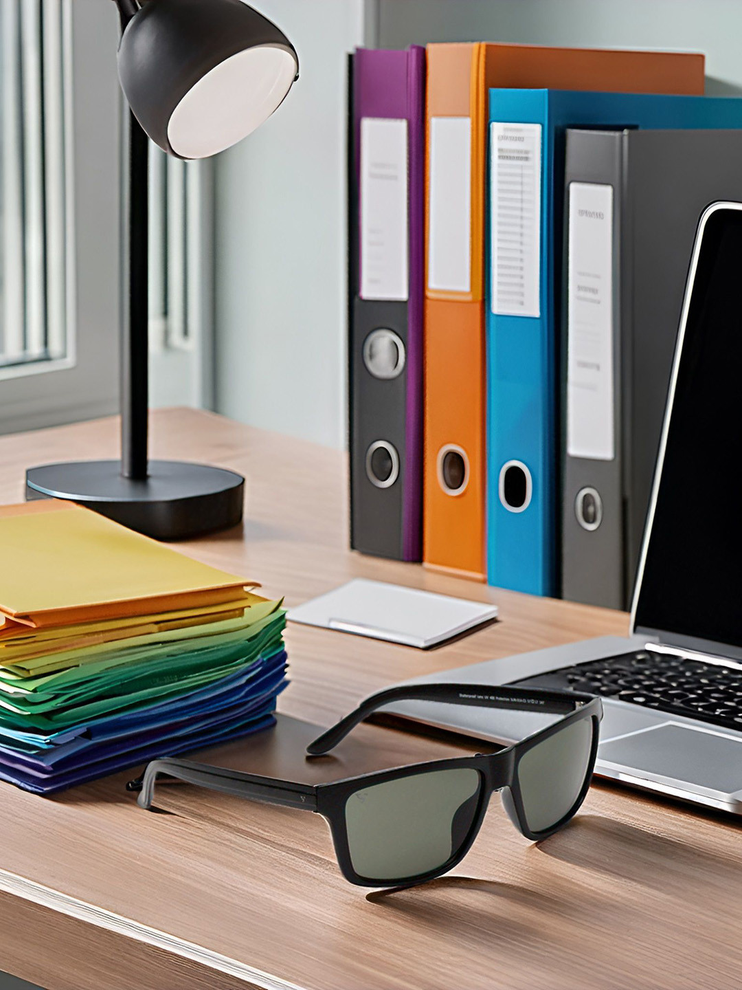 SUNNIES Unisex Rectangle Sunglasses with UV Protected Lens SNS-014-C5(O)