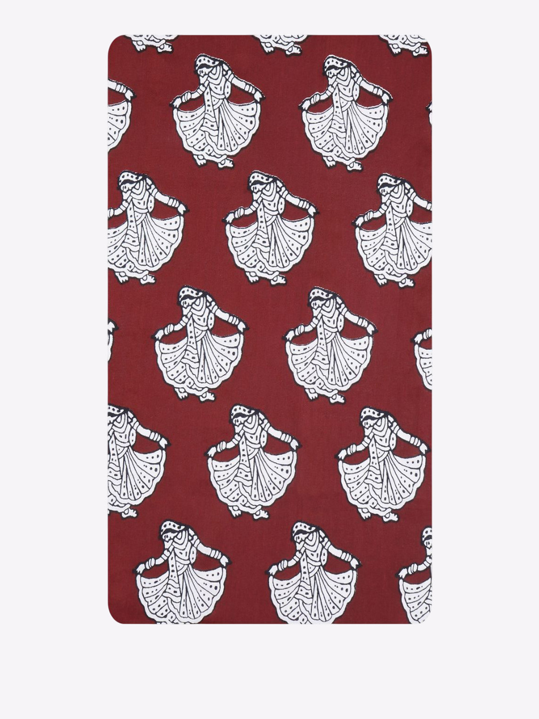 RJF Ethnic Motifs Printed Pure Cotton Unstitched Dress Material