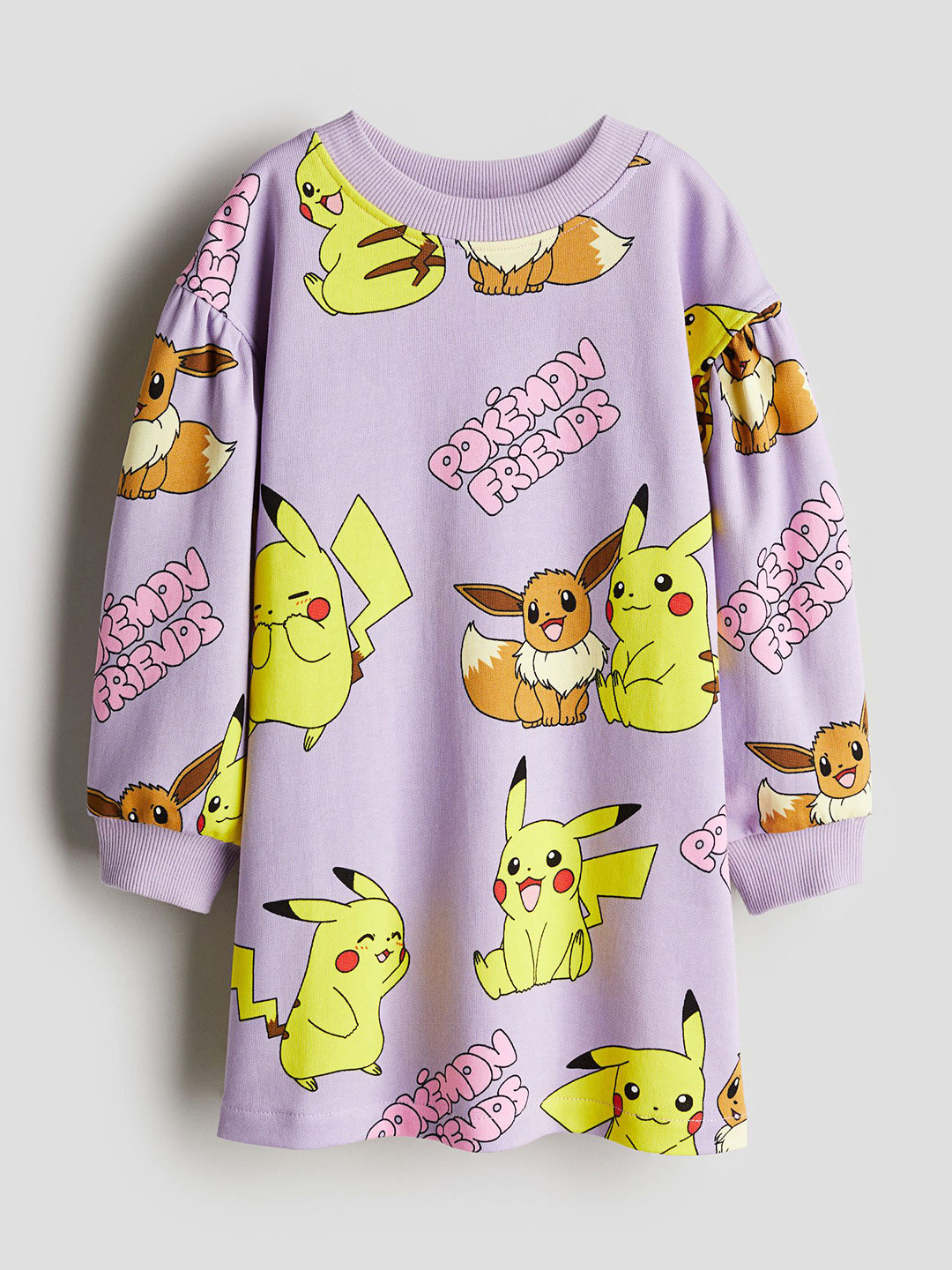 H&M Printed Sweatshirt Dress