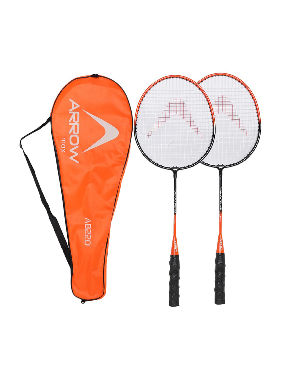 ARROWMAX Lightweight Badminton Racquets Set With Carry Bag