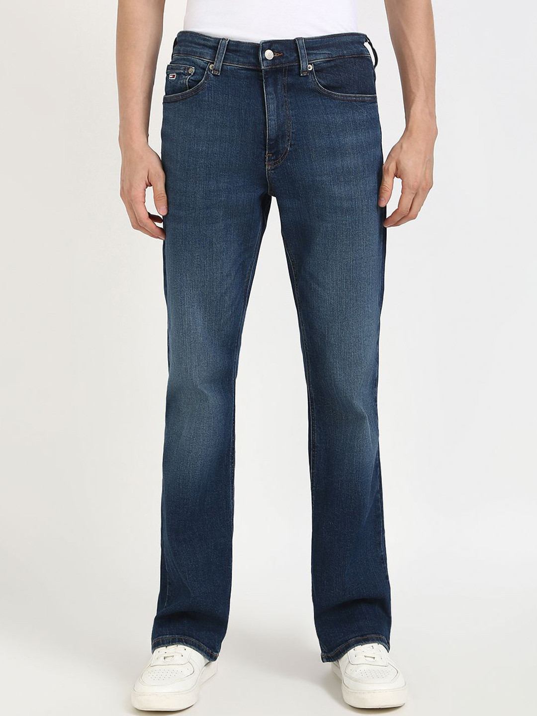Tommy Hilfiger Men Bootcut Light Fade Jeans