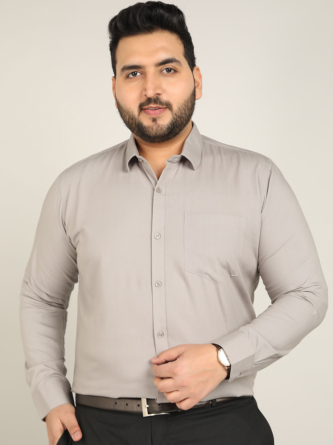 ADWYN PETER Men Classic Opaque Formal Shirt