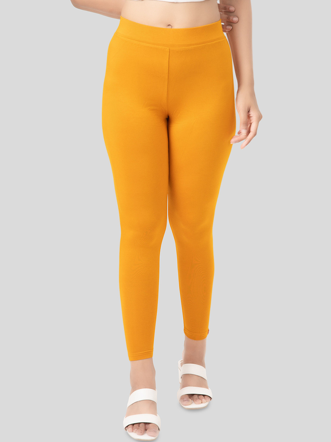 Selsia Women Pure Cotton Ankle-Length Leggings