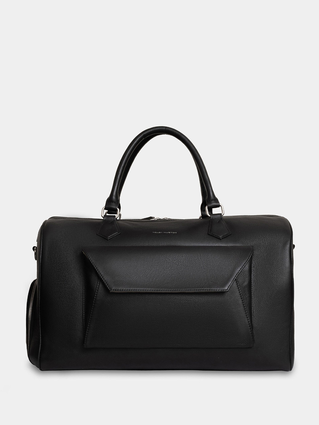 KELBY HUSTON Aion Textured Medium Leather Duffel Bag