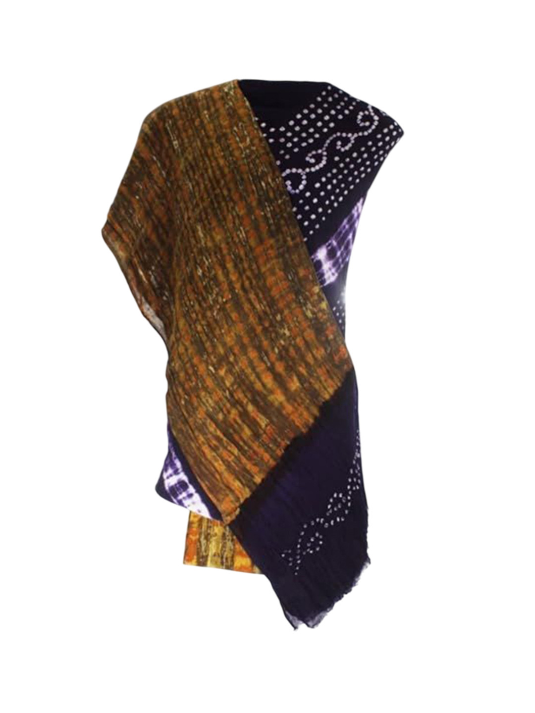 Lattice Bandhani Printed Unstitched Dress Material