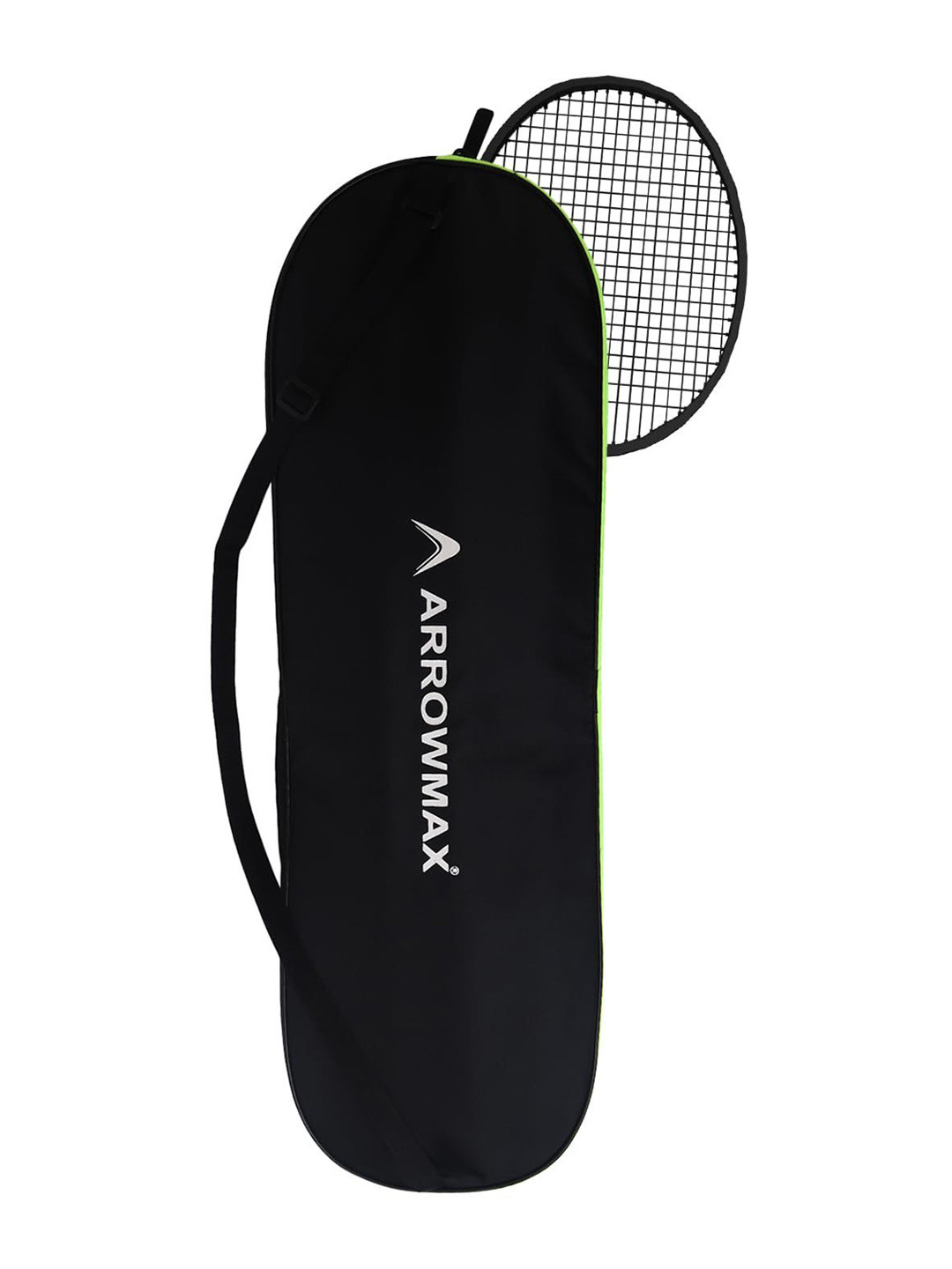 ARROWMAX Badminton Racquets Kit With Single Zip Shuttle Bag