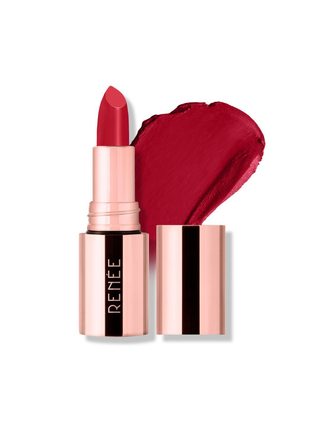 Renee Everstay Transfer-Proof Matte Lipstick With Vitamin E - 4.2 g- Red Scarlet 02