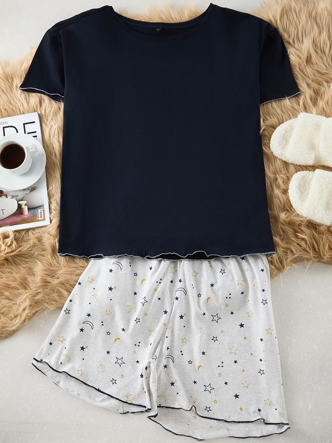 Trendyol Printed Night suit