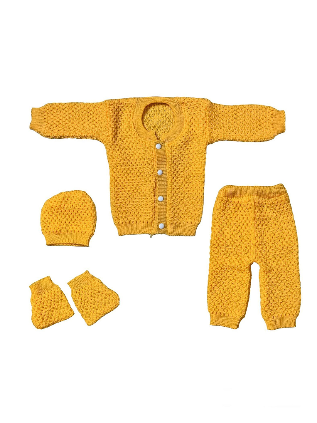 The Creators Infants 5-Pcs Wool Baby Apparel Gift Set