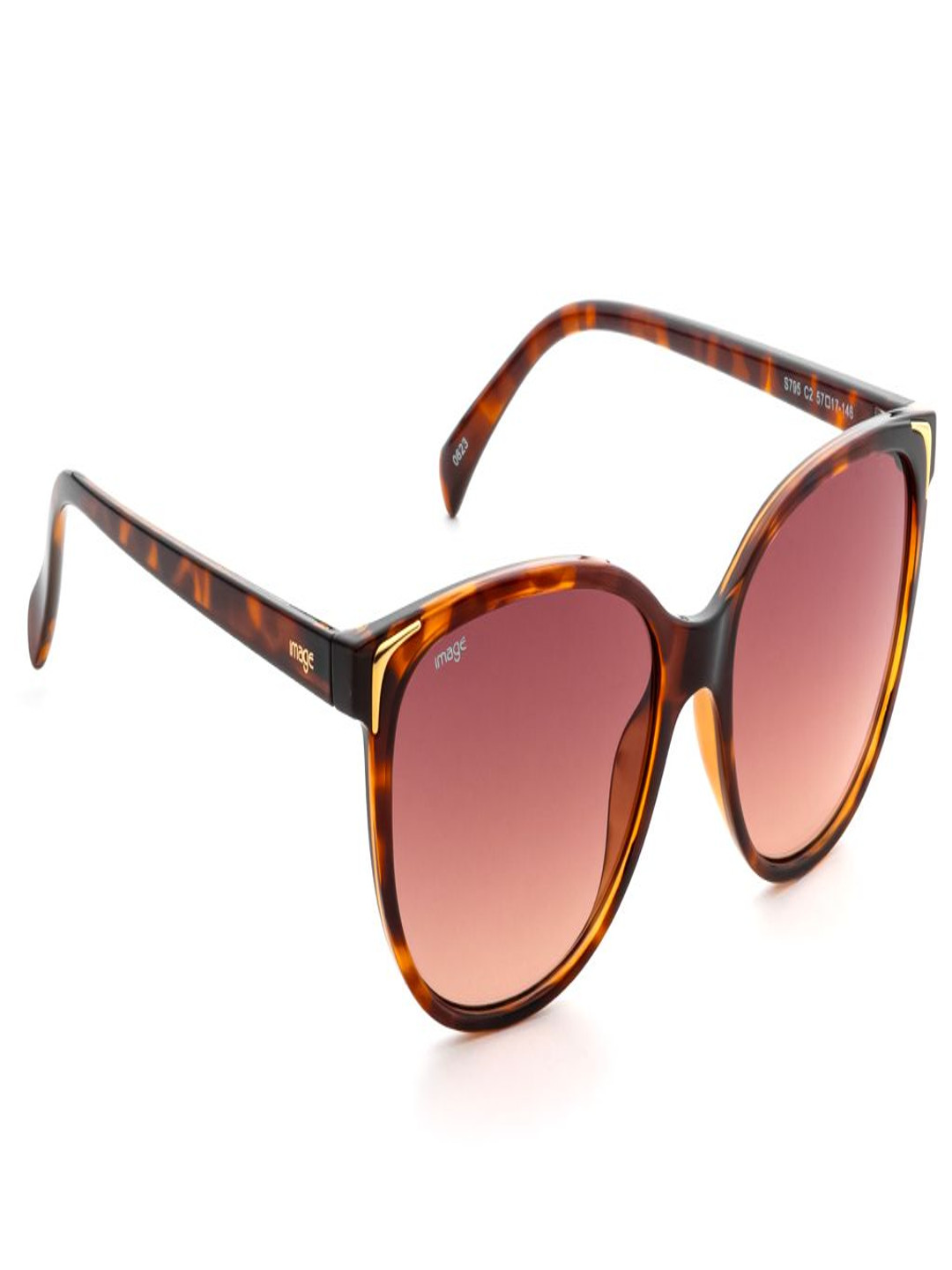 Image Women Oval Sunglasses with UV Protected Lens IMS795C2SG