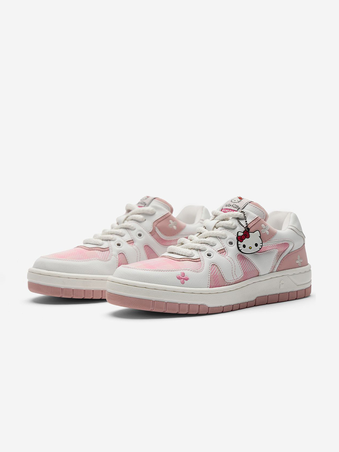 The Souled Store Women Hello Kitty Striped Sneakers