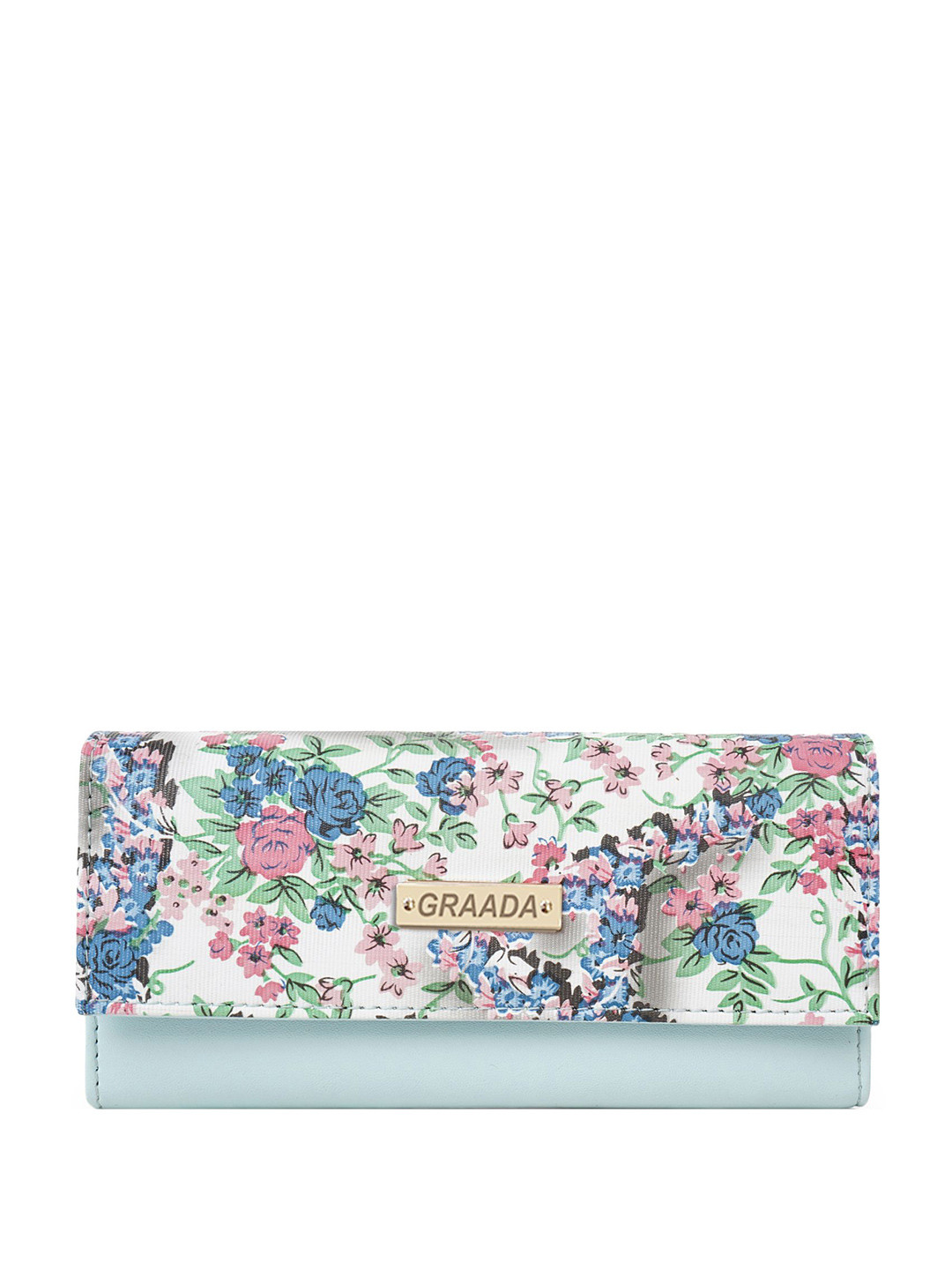GRAADA Stylish Women Floral Printed Envelope Wallet