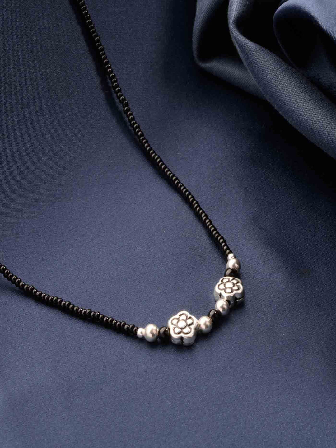 Gargi by P. N. Gadgil & Sons 92.5 Sterling Silver Mangalsutra