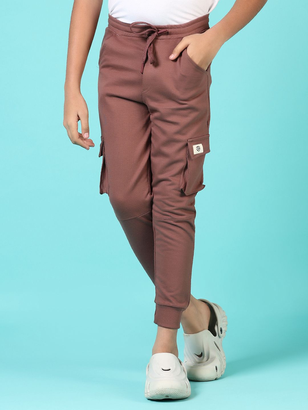 V-Mart Boys Cotton Loop Knit Regular Fit Joggers