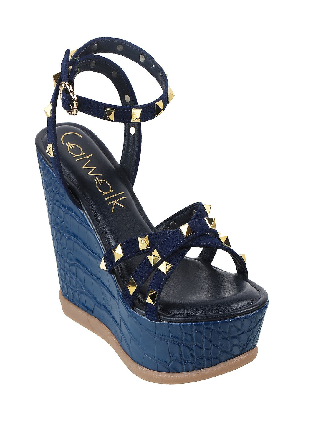 Catwalk Suede Wedge Sandals