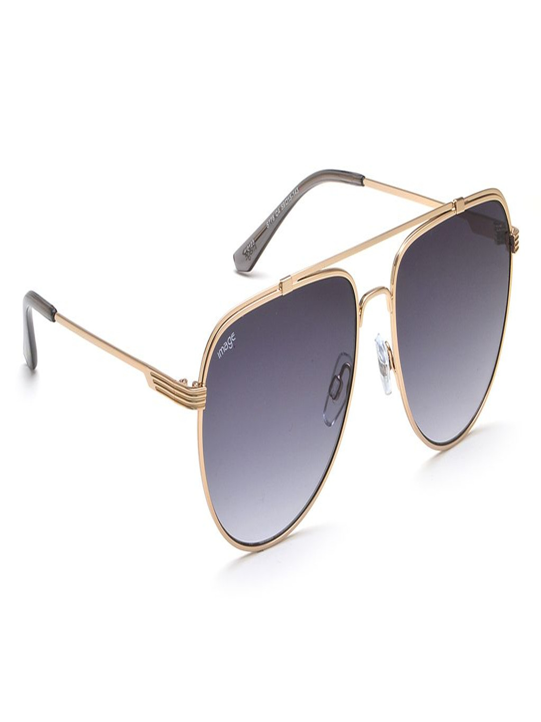 Image Unisex Aviator Sunglasses with UV Protected Lens IMS778C4SG