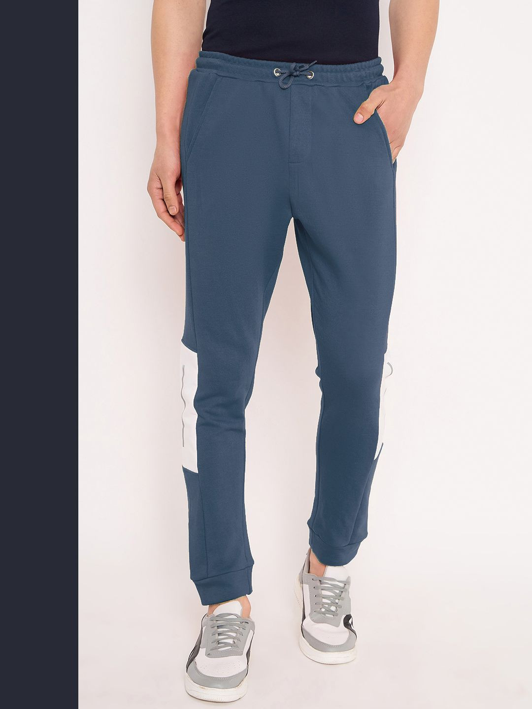 GET GOLF Men Cotton Mid-Rise Track Pant