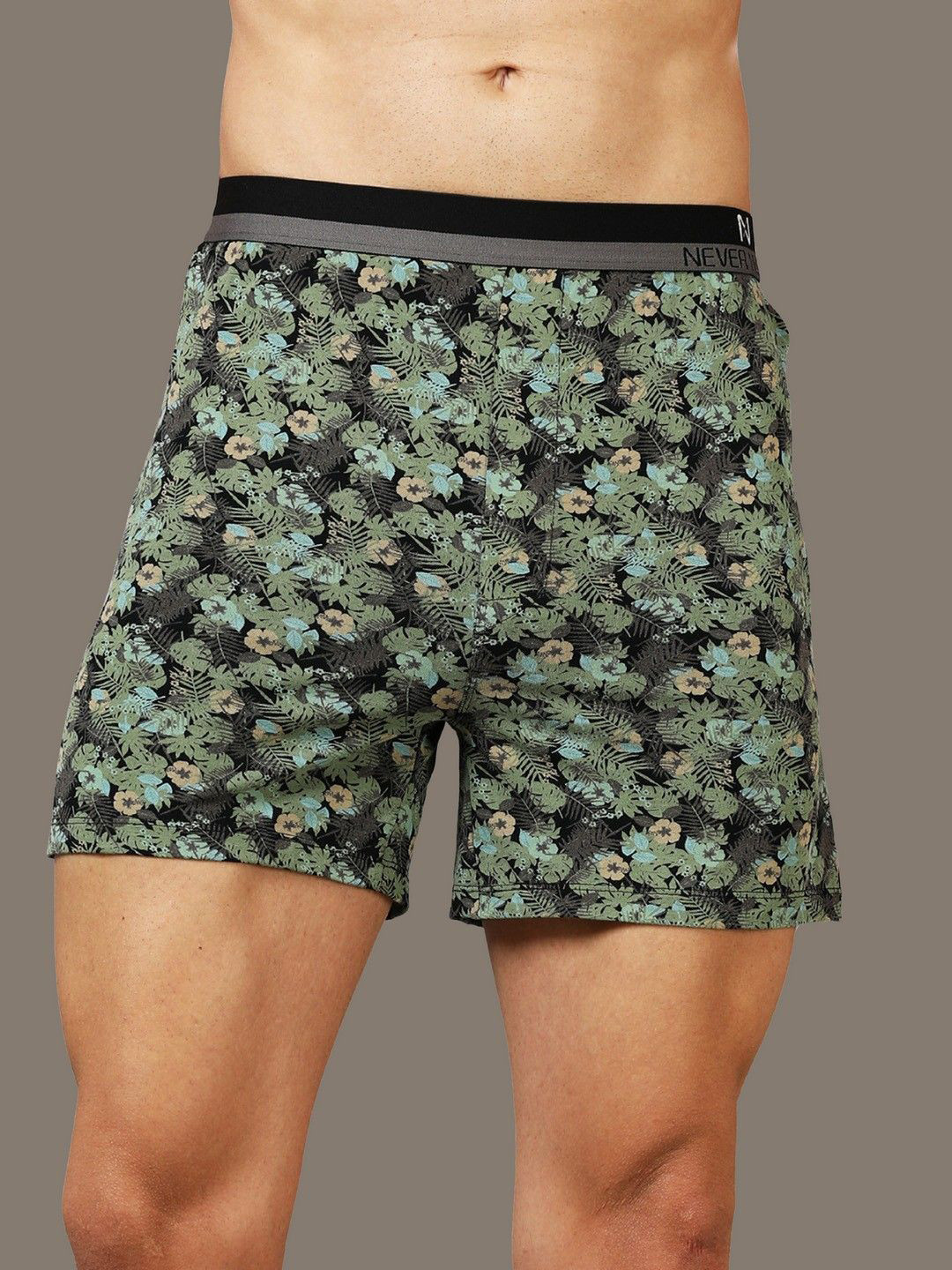 NEVER NEUD Men Micro Modal Breathable & Anti-Bacterial Outer Elastic Boxers