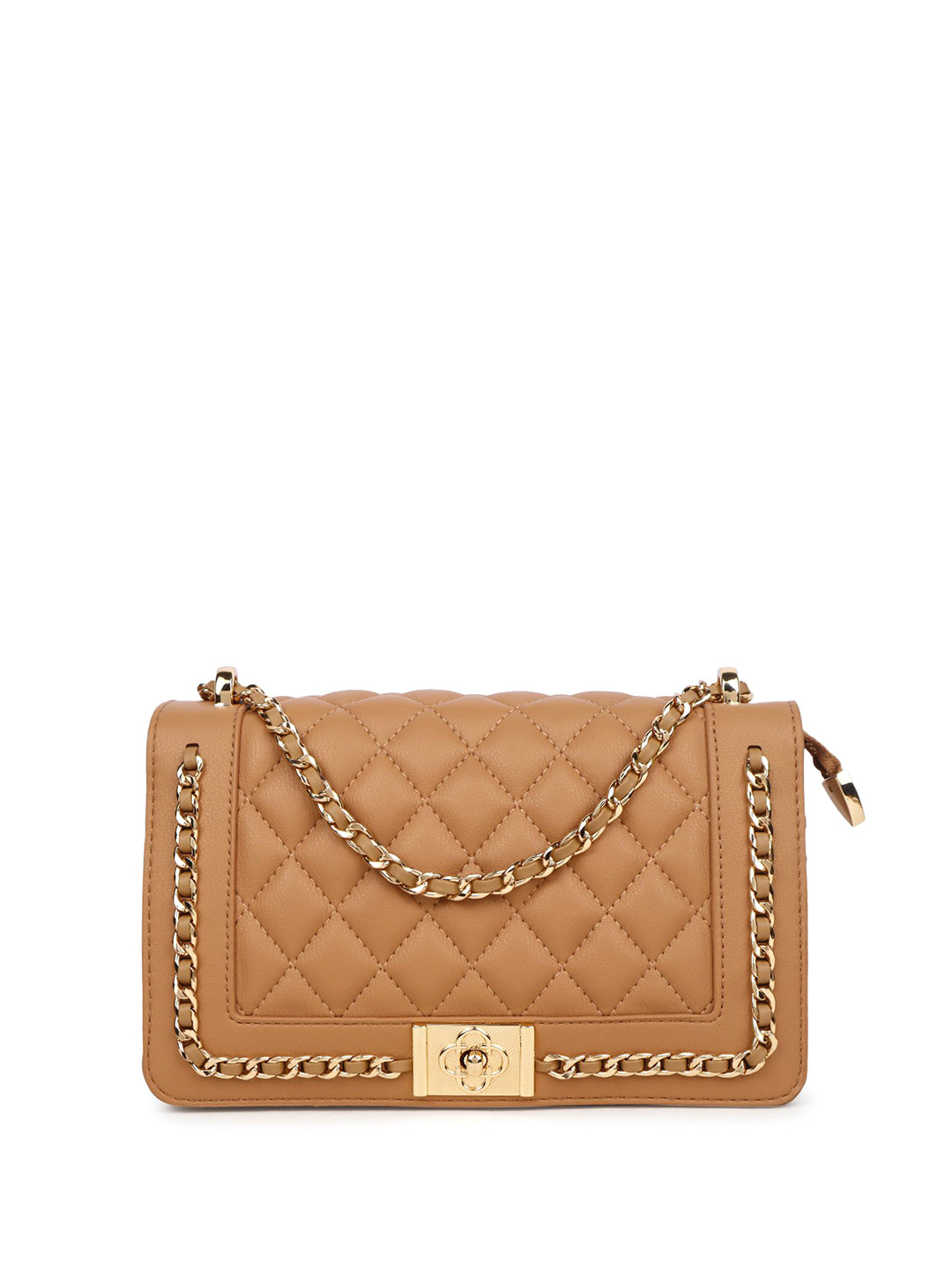 MAGNOLIA PU Sling Bag with Quilted