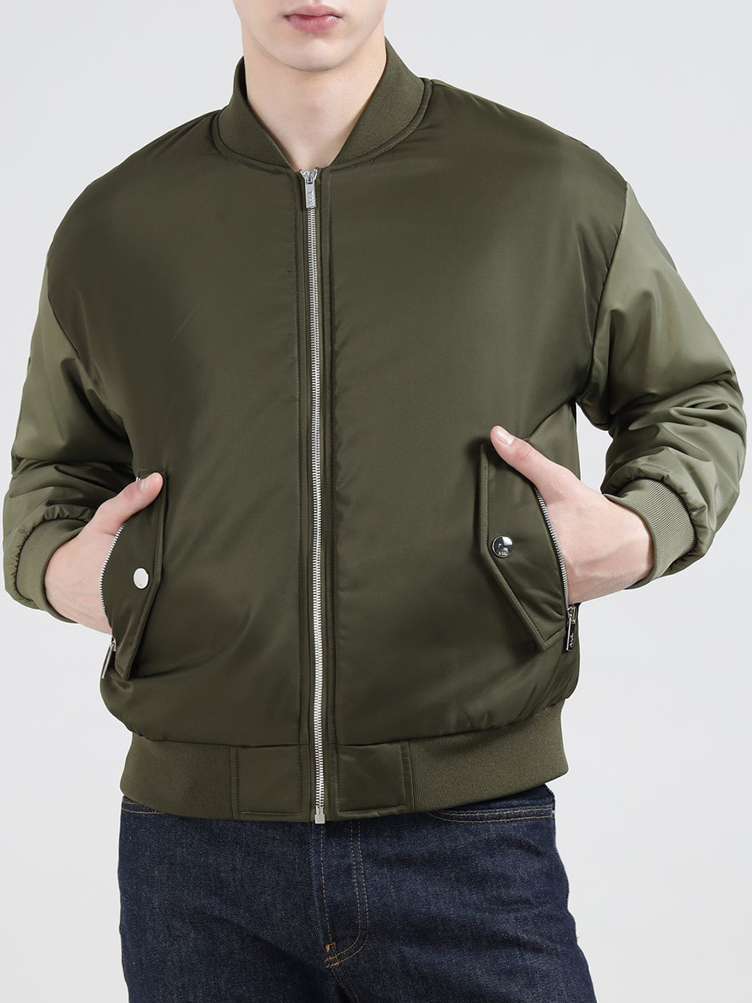 Karl Lagerfeld Men Bomber Jacket
