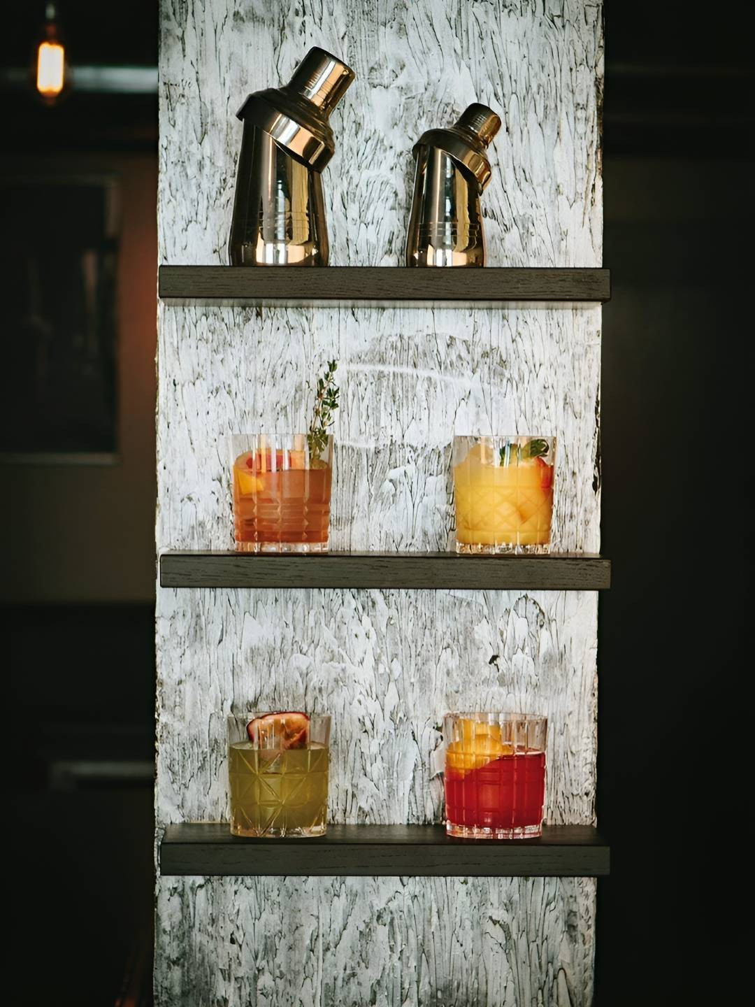 Nachtmann Highland Transparent 4 Pieces Textured Crystal Whiskey Glasses