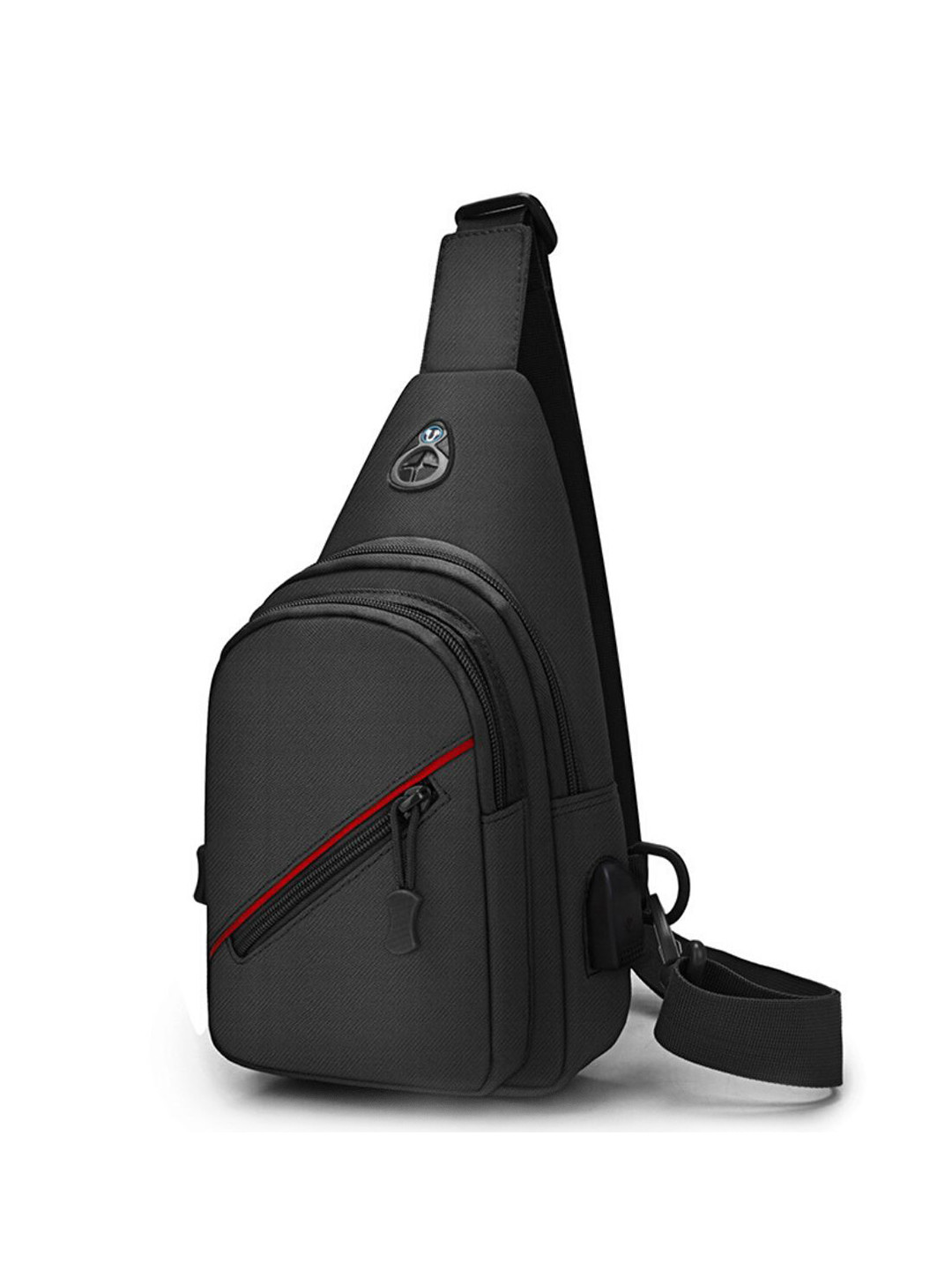 Carry Trip Unisex Solid Crossbody Strap Bag