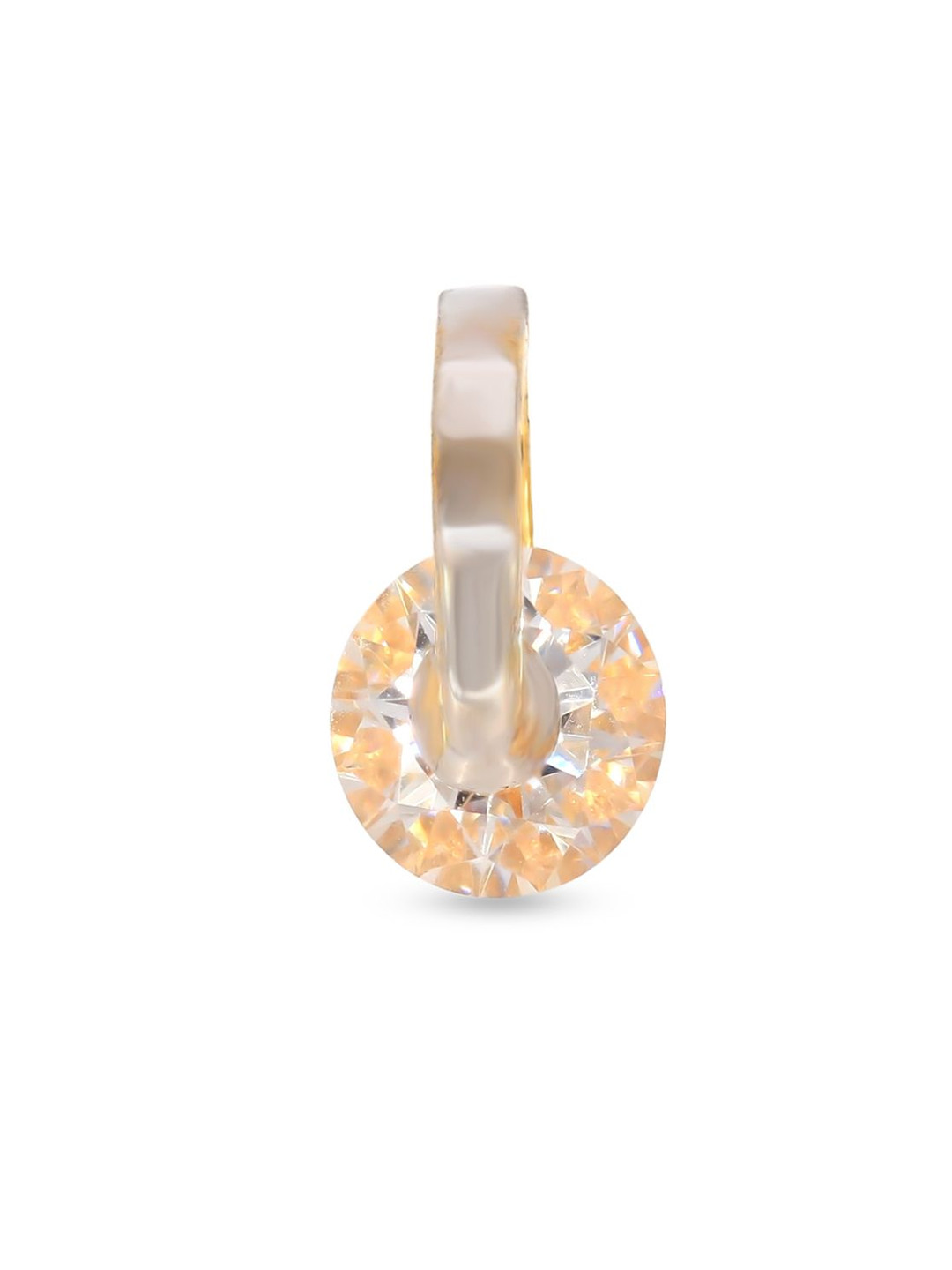 BHIMA Jewels 22K Hallmark 916 Purity Yellow Gold Single Stone Pendant