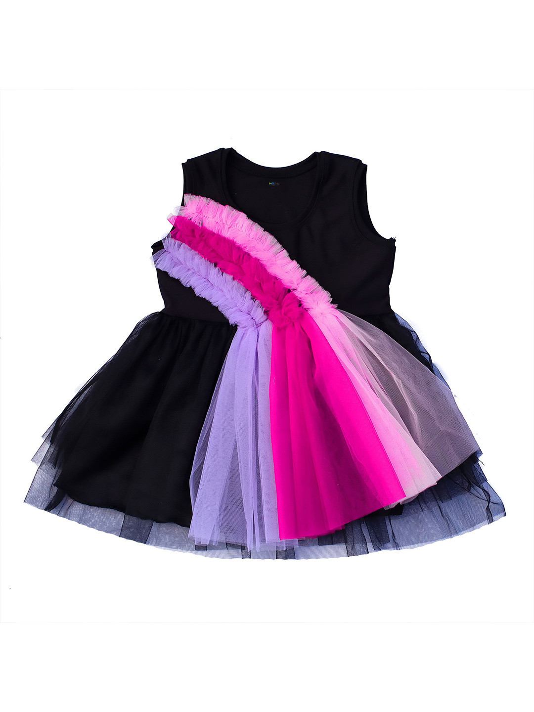 MVD Fashion Embellished Embroidered Net A-Line Dress