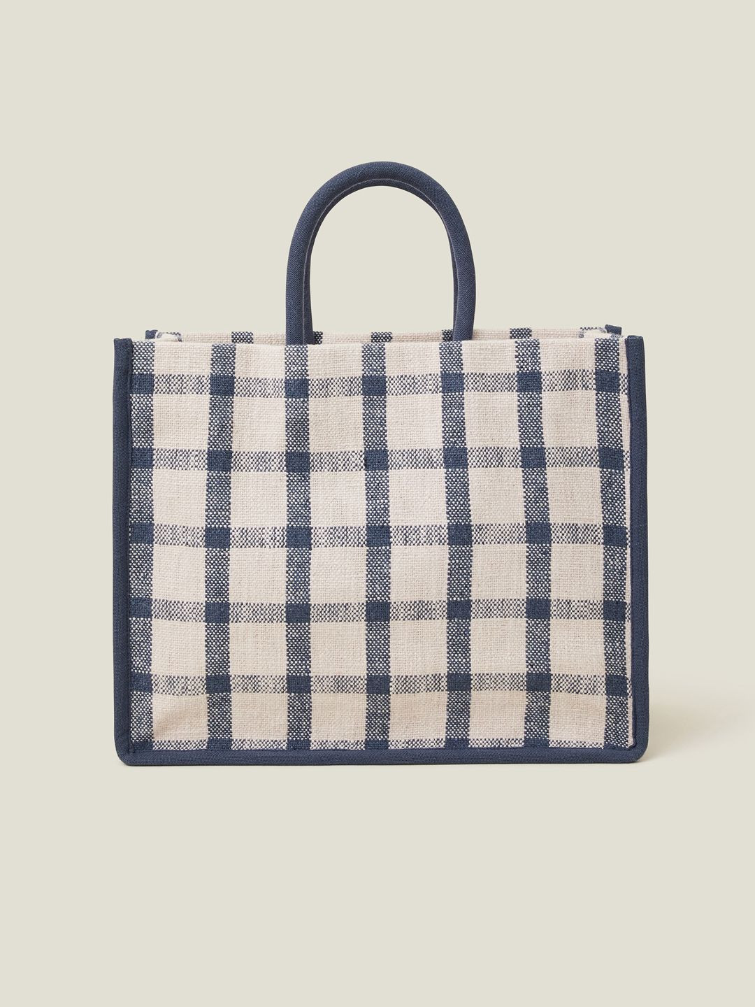 Accessorize Women Check Textile Handheld