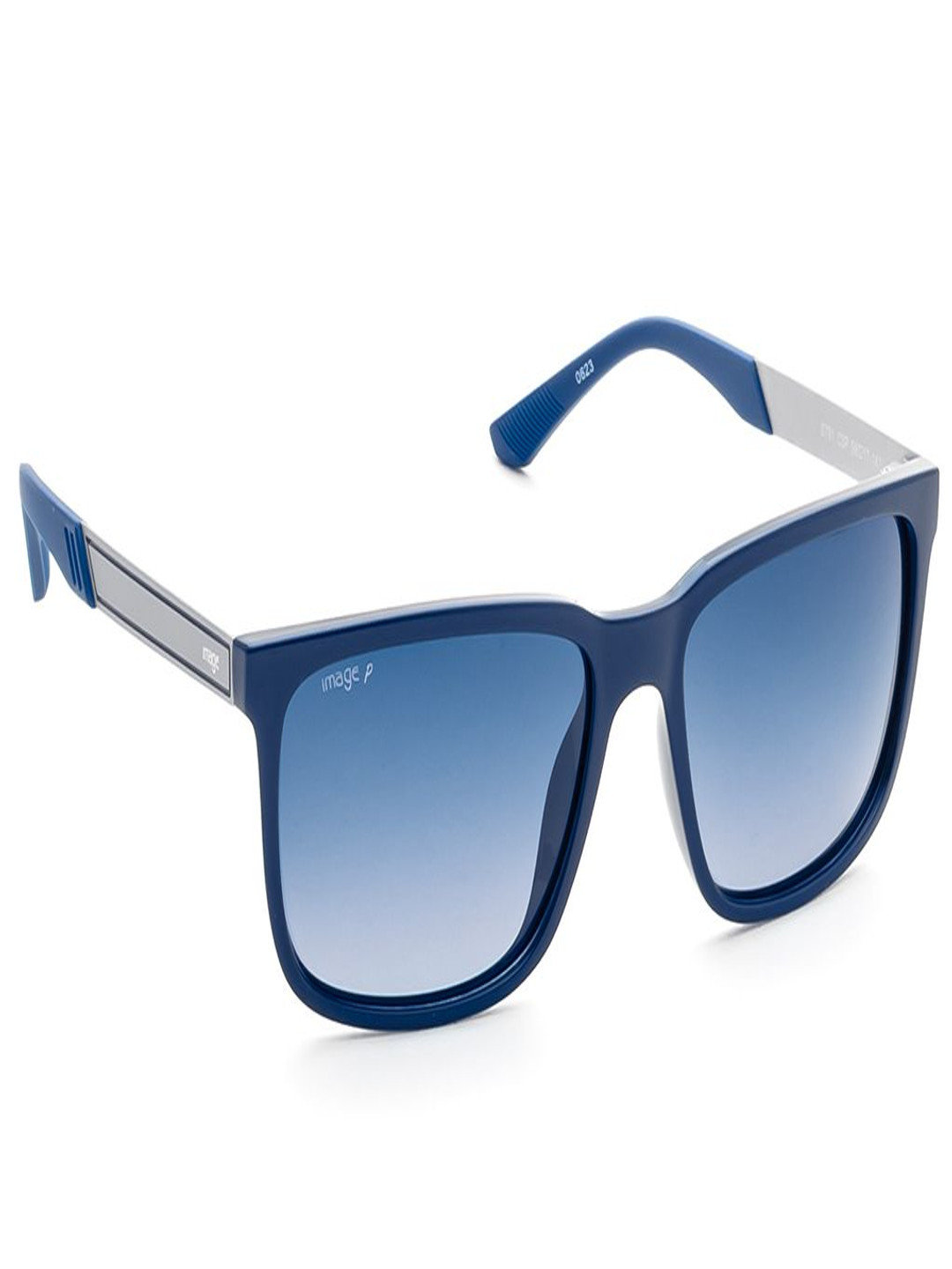 Image Men Rectangle Sunglasses with Polarised and UV Protected Lens IMS791C3PSG