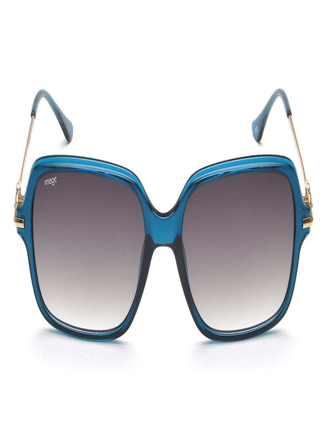 Image Women Square Sunglasses with UV Protected Lens IMS786C3SG