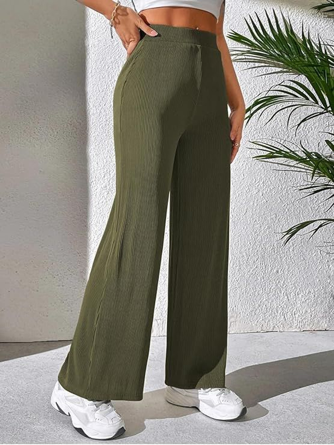KASHIAN Women Mid-Rise Trousers