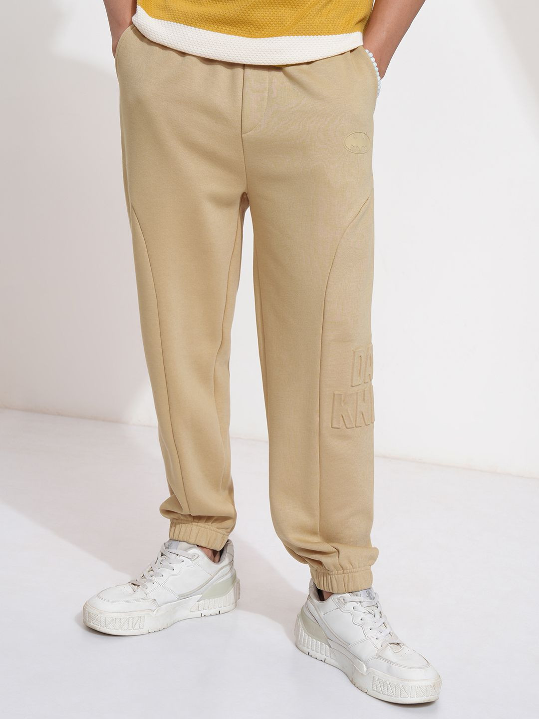 HIGHLADER Batman Men Relaxed Fit Cut & Sew Fleece Jogger Trouser