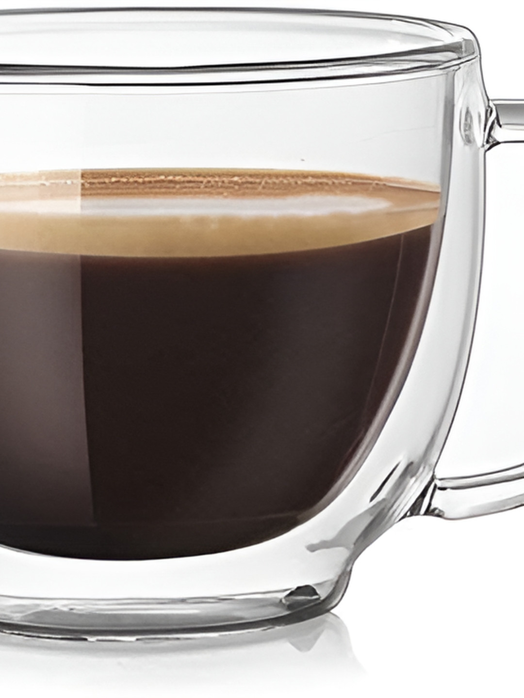 We3 Carlington Reactive Transparent Glass Microwave Safe Cup-200ml