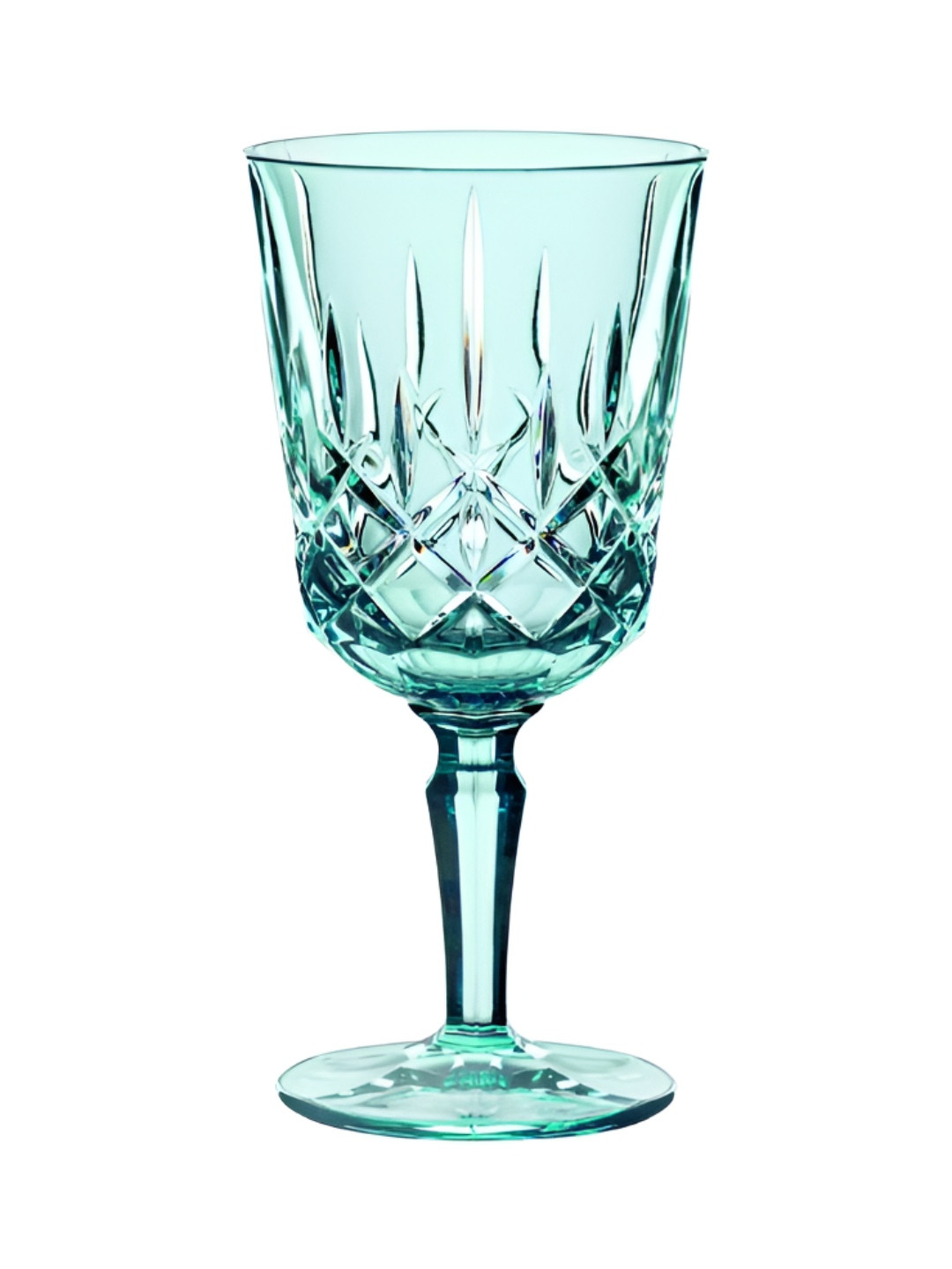Nachtmann Turquoise Blue 2 Pieces Noblesse Wine Glasses