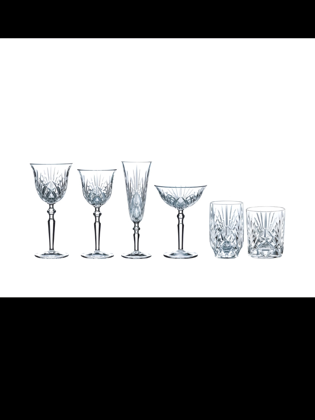 Nachtmann Palais Transparent 6 Pieces Bar Glasses