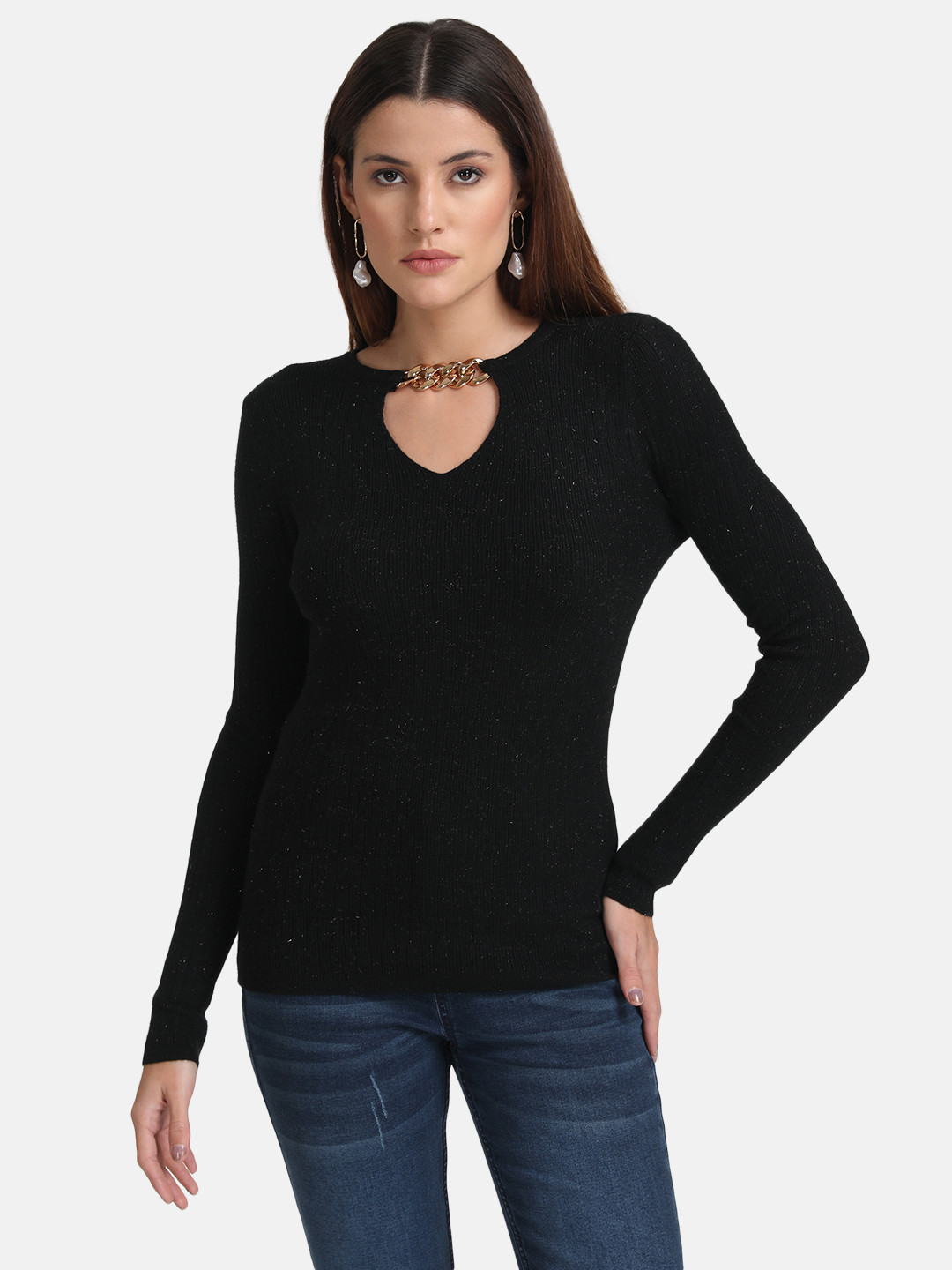 Kazo Women Chain Detail Pullover