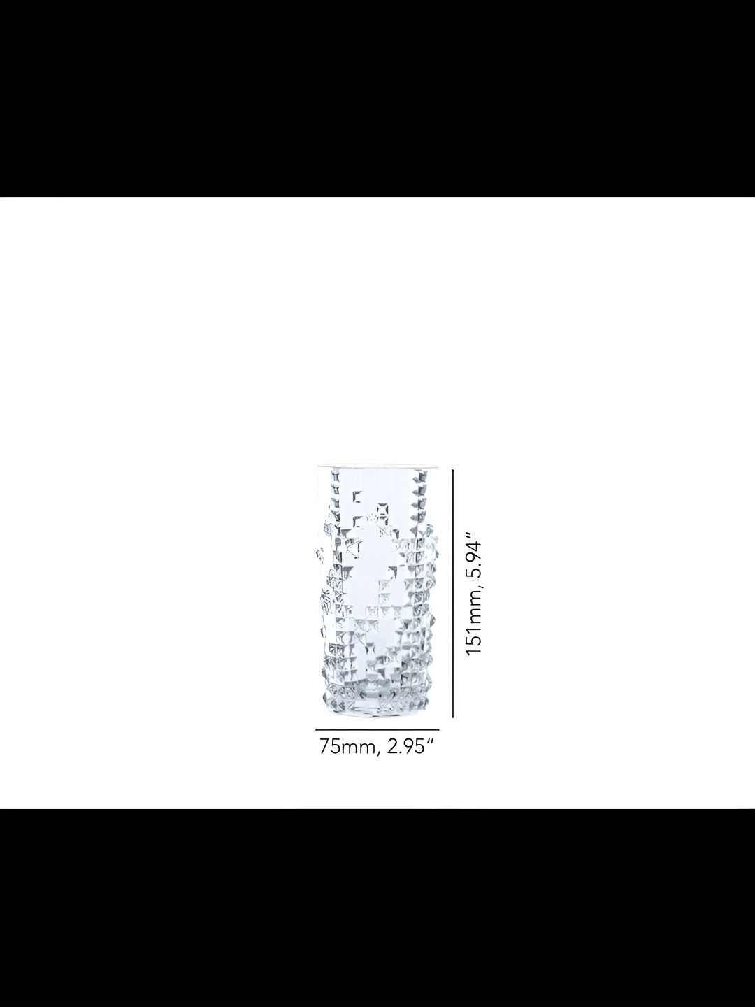 Nachtmann Transparent 4 Pieces Whisky Glasses