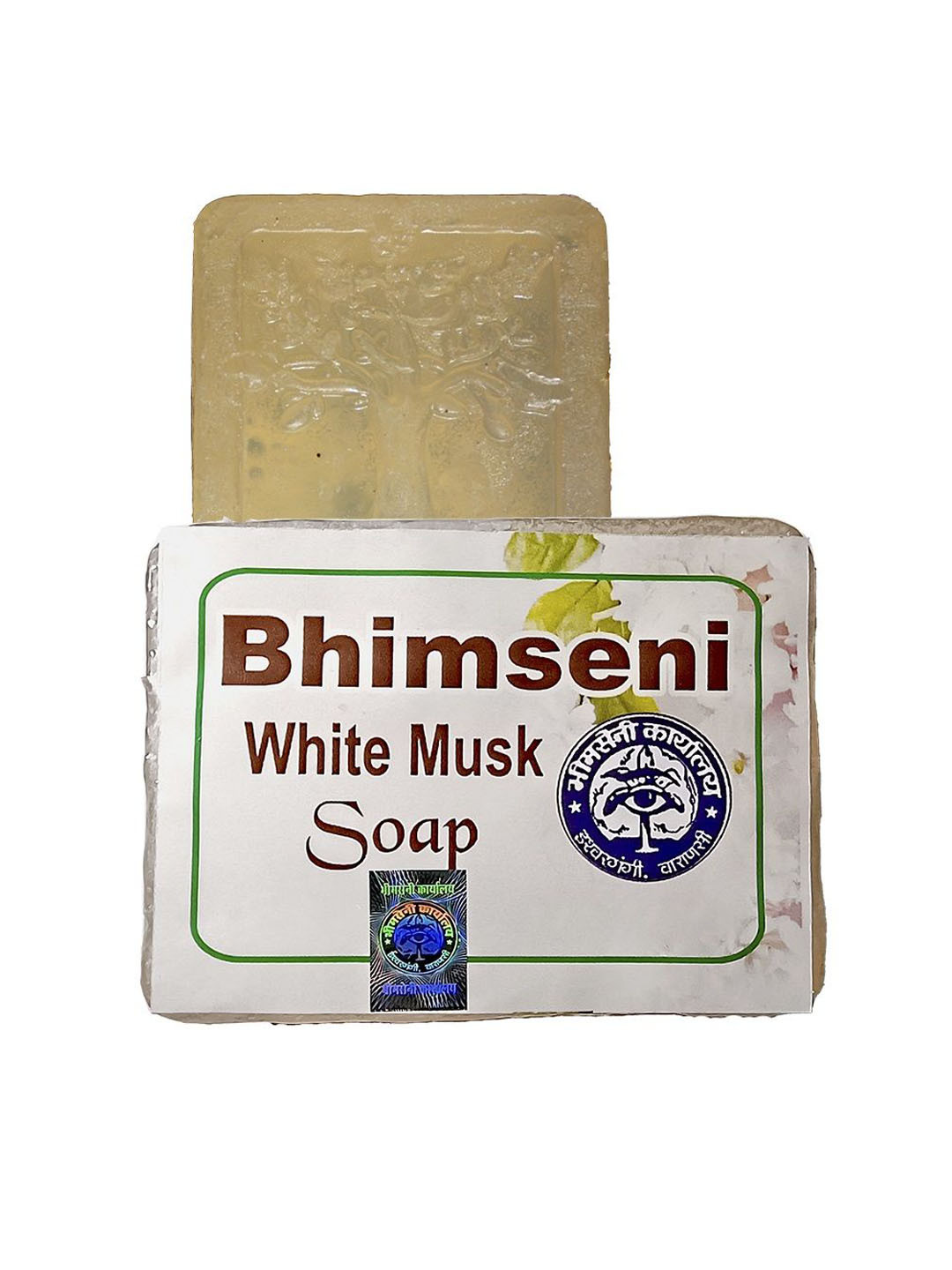 Bhimseni Karyalay White Musk Glycerin Gel Soap - 120 g
