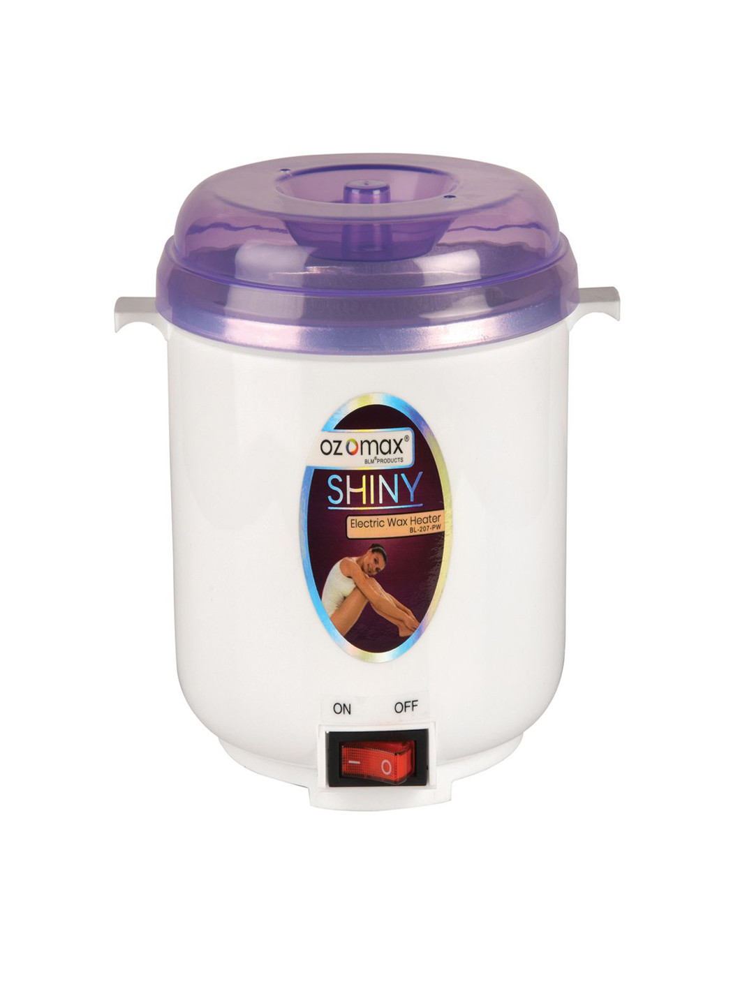 OZOMAX Shiny Wax Heater - Luminous Finish With Rapid Wax Melting- 350 g- White