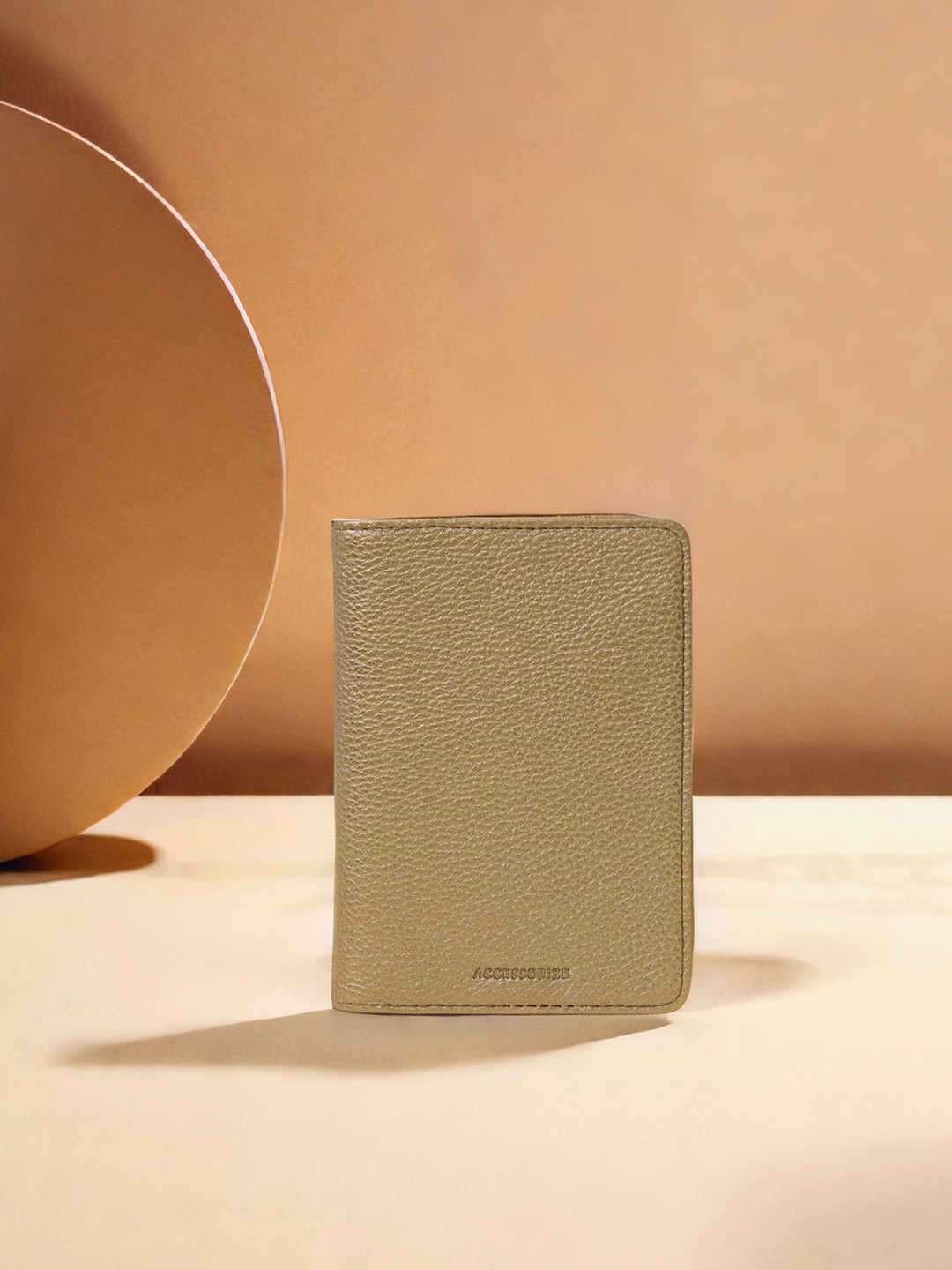 Accessorize Women Metallic Passport Holder