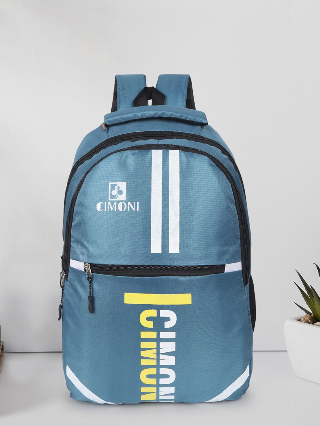 CIMONI Unisex Premium Tetron Leather Backpack