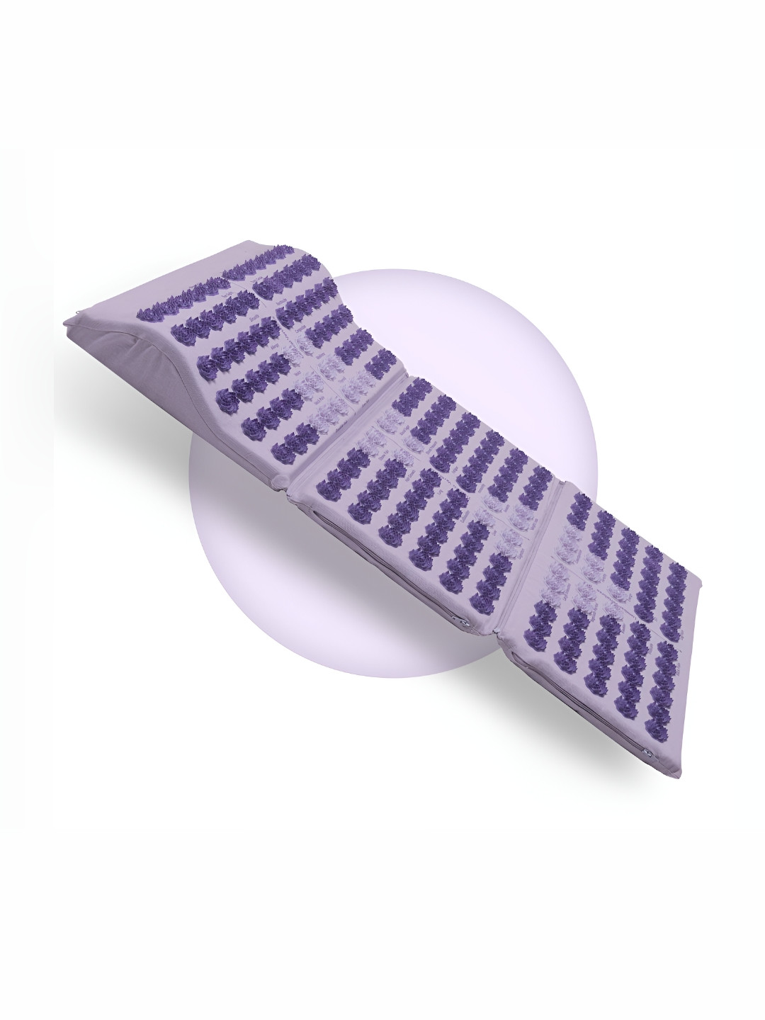 Core Asana Lavender and Purple Cotton AcuTech Mat Pro Yoga Mat