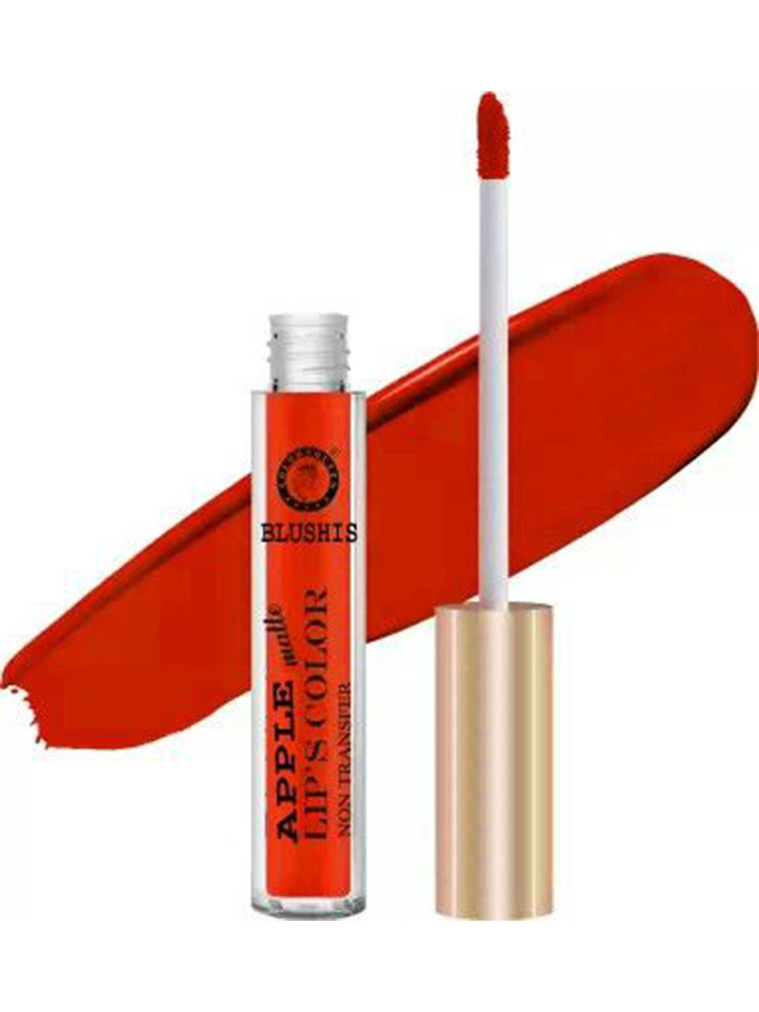 BLUSHIS Apple Matte Non Transfer Lip Colour - 6 ml - Red