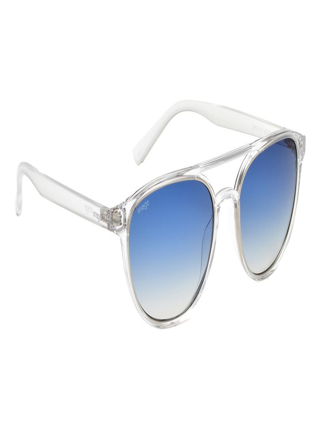 Image Men Oval Sunglasses with UV Protected Lens IMS751C3SG