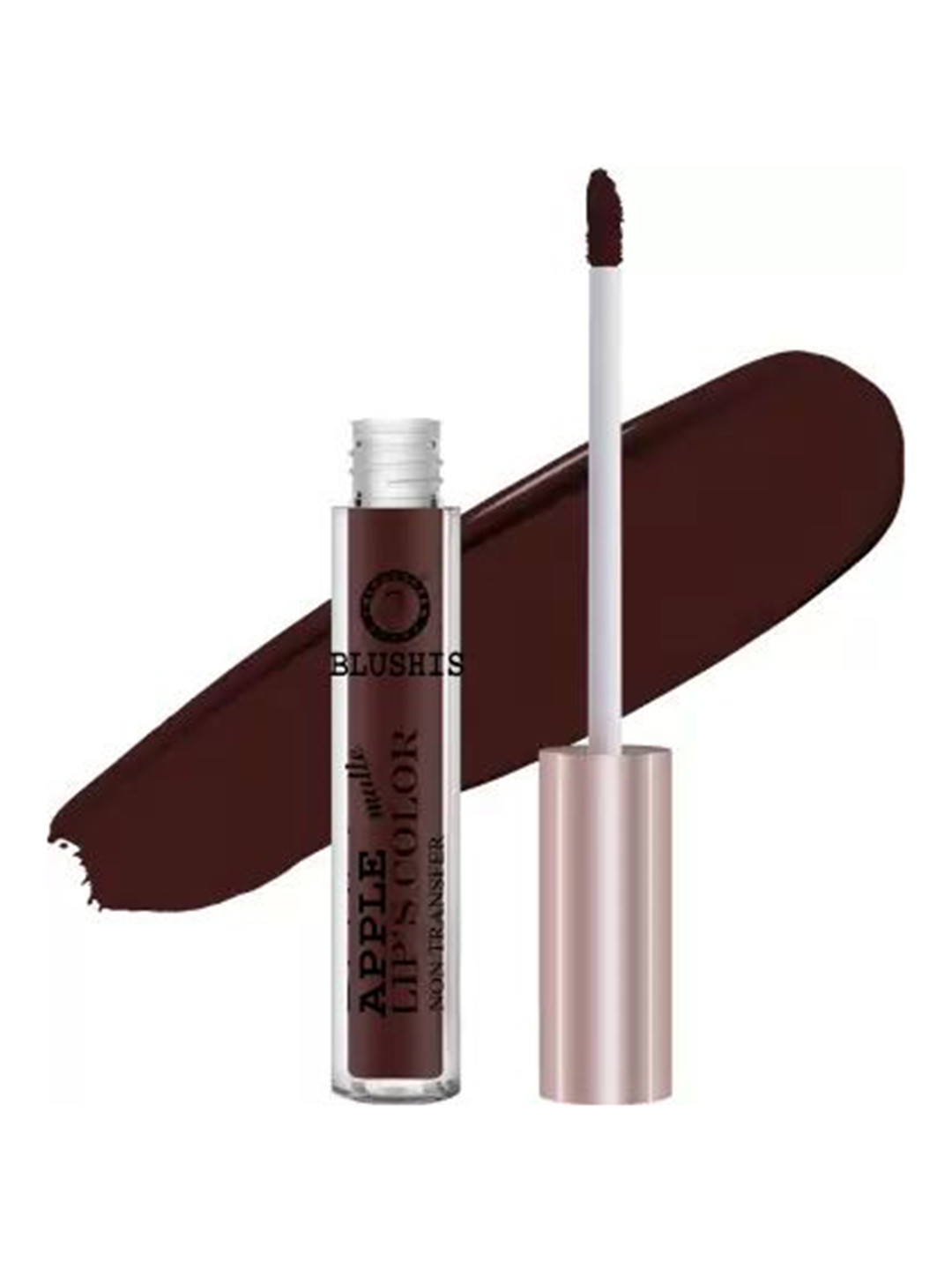BLUSHIS All Day Apple Matte Smudge Proof Lipstick - 6 ml - Mocha Brown - 912