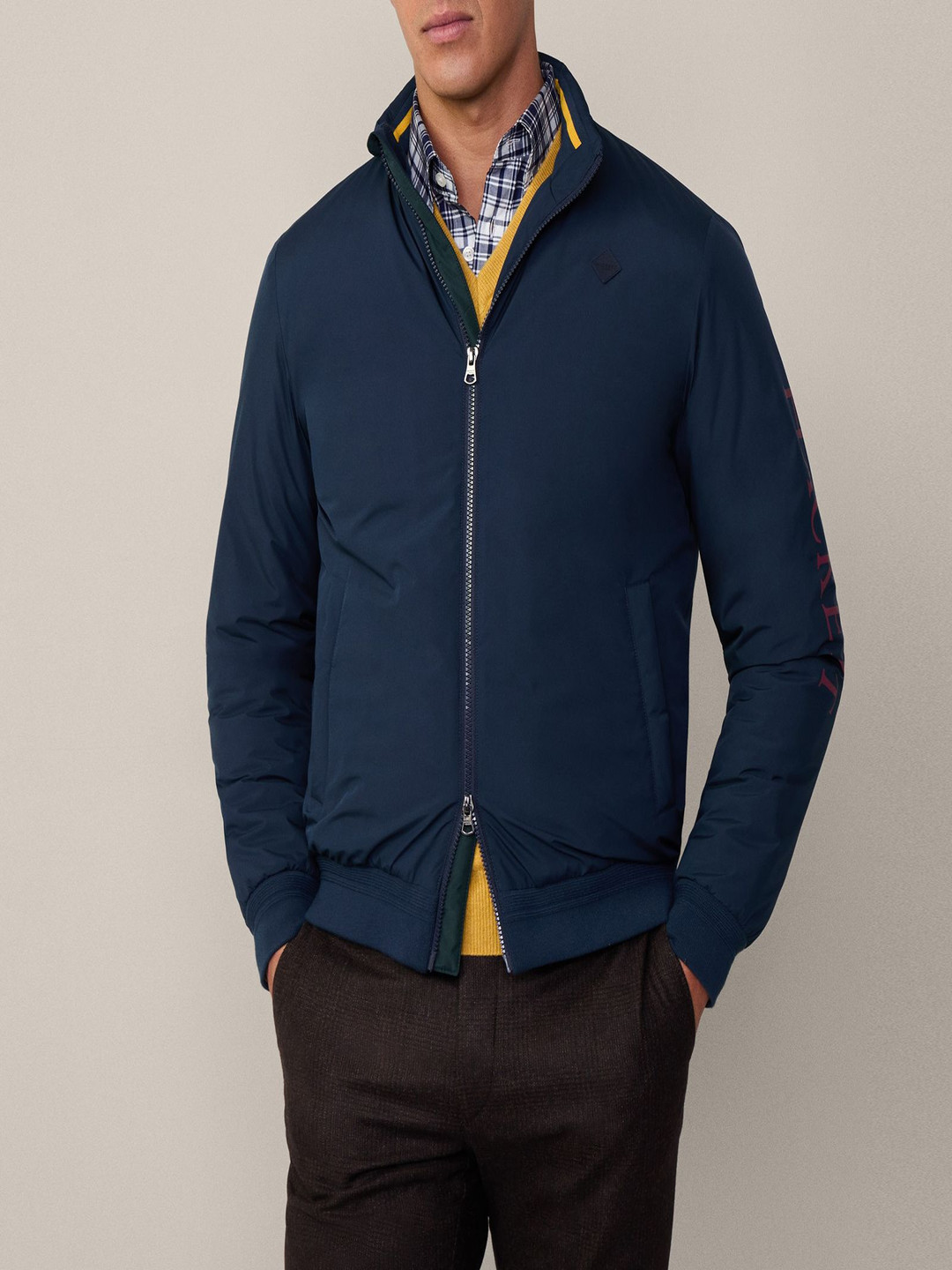 HACKETT LONDON Men Bomber Jacket