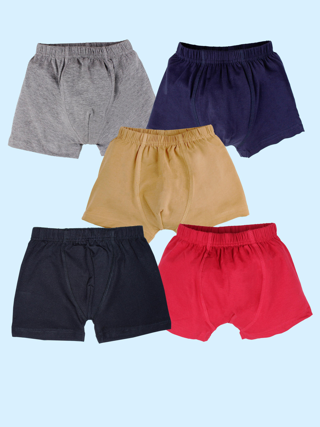 KiddoPanti Boys Pack Of 5 Boxers SS25BXR005
