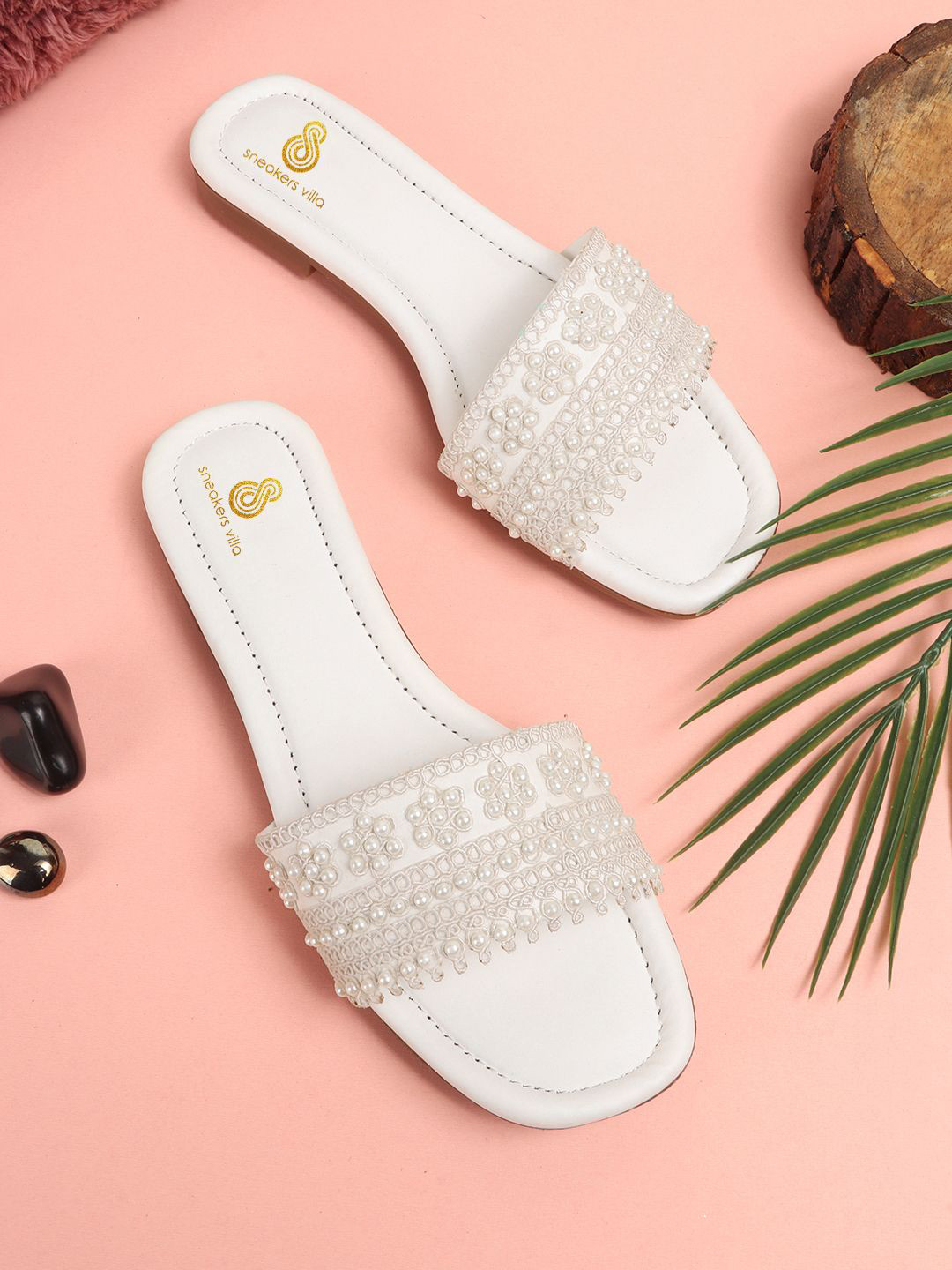 sneakers villa Women One Toe Flats