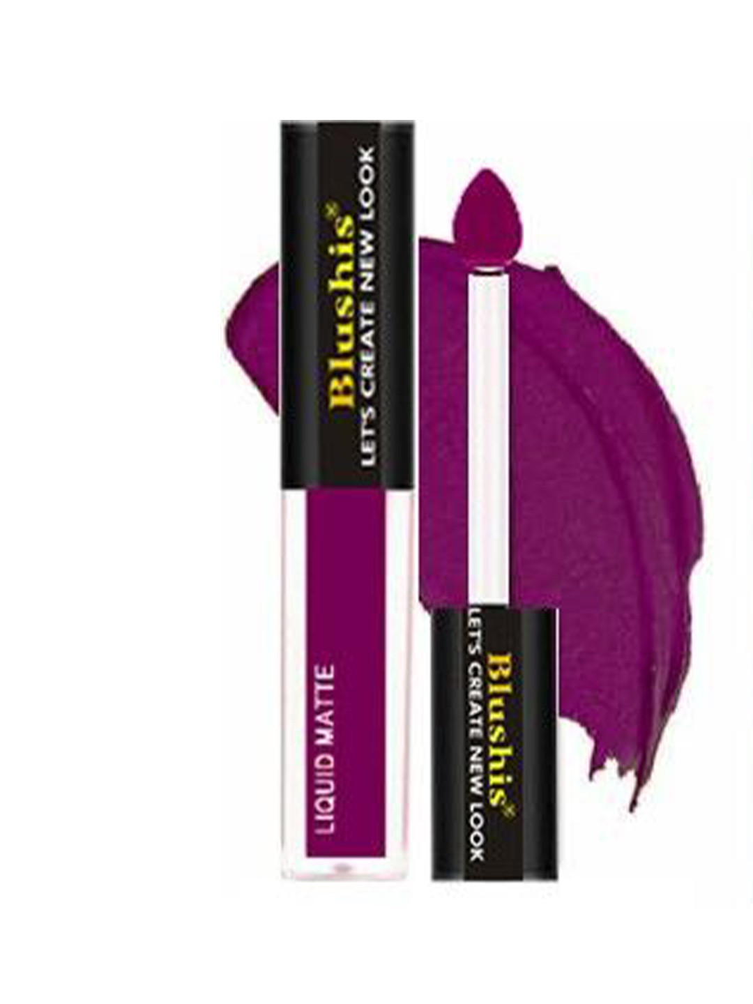 BLUSHIS Kiss of Love Liquid Melt Mini Lipstick - 4ml - Purple Pout